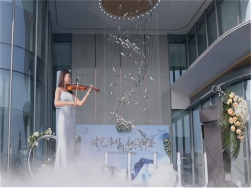 海玥府盛大開業(yè)，室內(nèi)魚群水簾驚艷現(xiàn)場